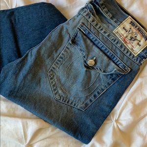 Mens True Religion Straight Jeans